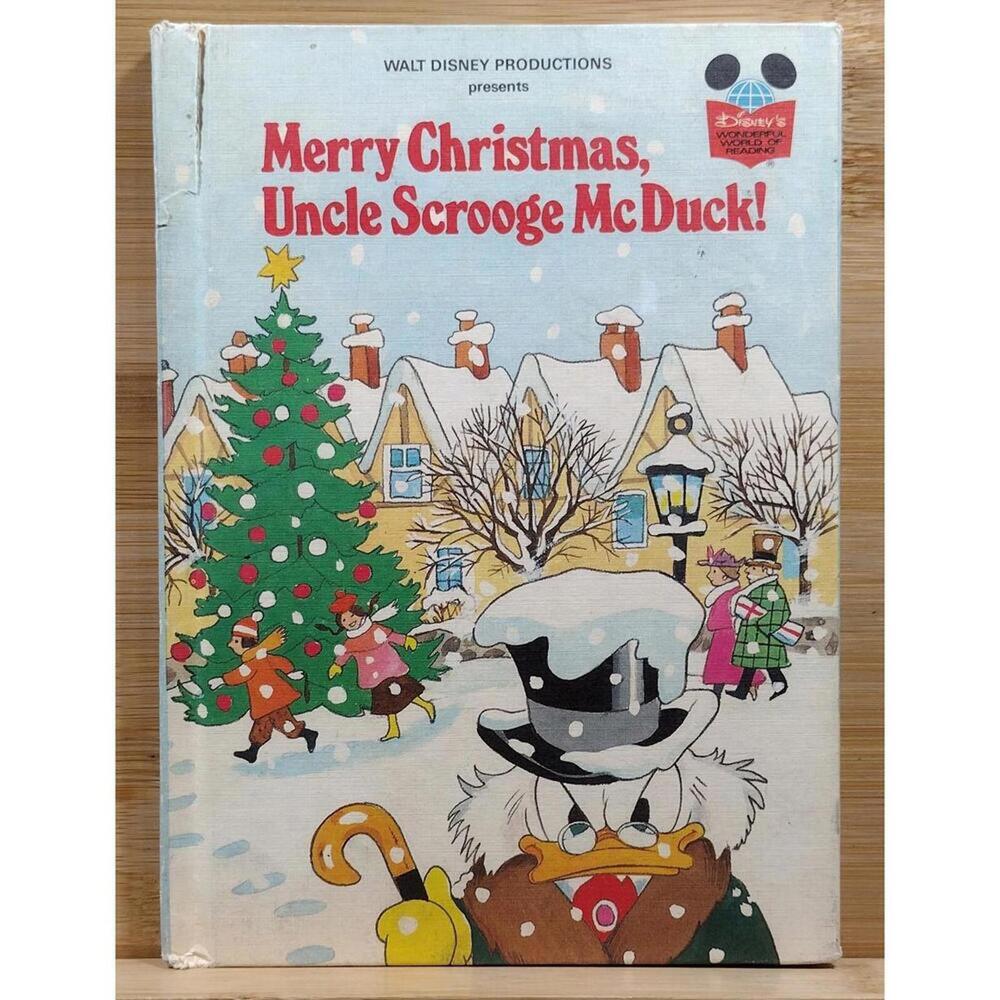 Merry‎ Christmas, Uncle Scrooge McDuck! Vintage Disney Book